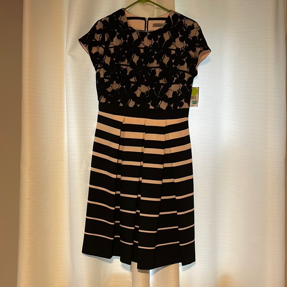Danny and nicole blush and black dress!